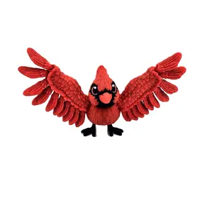 Prospect 3D - Soaring Skies - Cardinal - 7x3.5x3.5 Inches - 3D Printed Bird Decor for Home & Nature Lovers