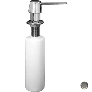 Westbrass  Heavy Duty Soap-Lotion Dispenser - Satin Nickel