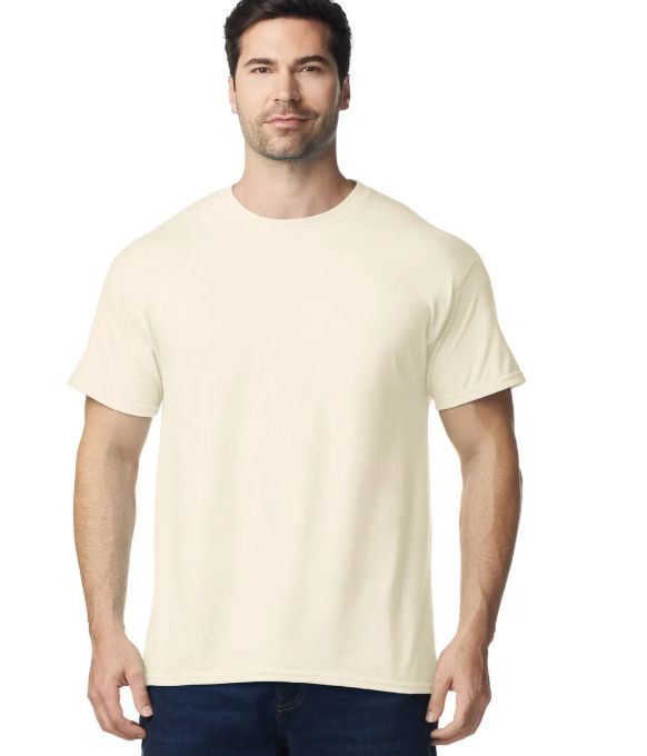 Gildan 5-Pack Cotton Tees S-4XL | Soft Breathable Summer Short Sleeve Set, Durable Classic Fit Round Neck T-Shirt, Premium Quality Daily Wear Basics