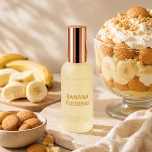 Banana Pudding Linen Spray - Sweet Comforting Scent for Home Fragrance - Paraben & Phthalate Free - Long Lasting & Versatile Use for Rooms Linens Cars & More