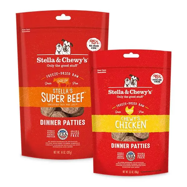 Freeze-Dried Raw Dinner Patties