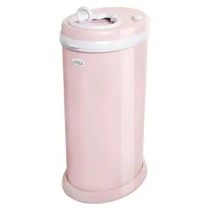 Ubbi Steel Diaper Pail - Blush Pink