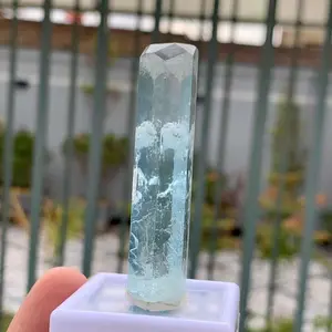 Blue Aquamarine crystal from Skardu Pakistan 29.54 gram