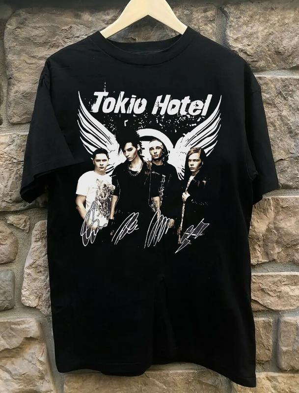 Hot! trend Tokio Hotel Band Concert Tour 2025 T-shirt