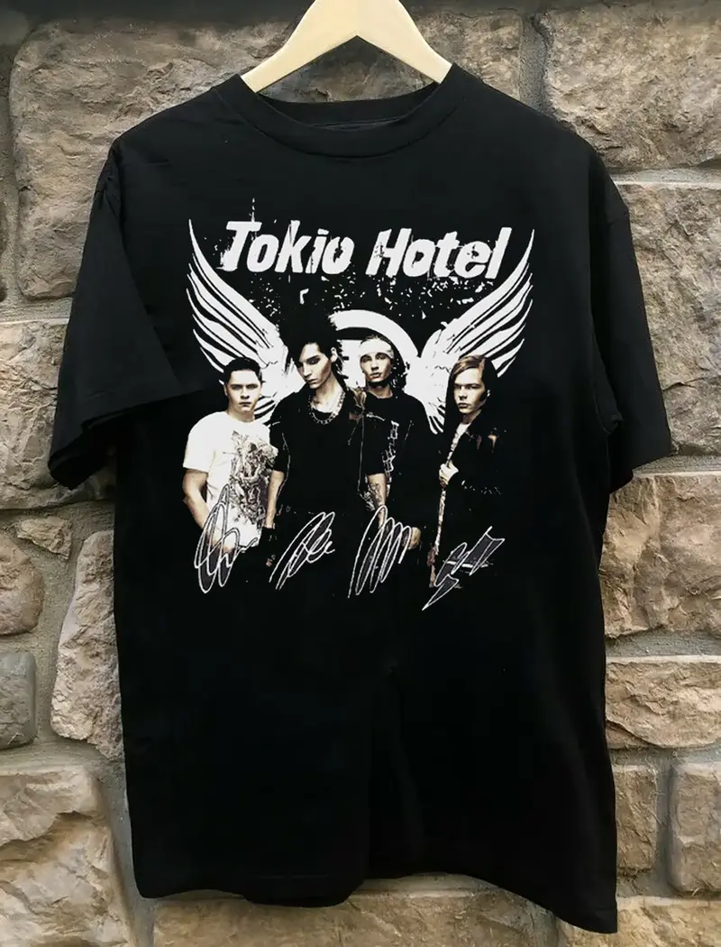 Hot! trend Tokio Hotel Band Concert Tour 2025 T-shirt