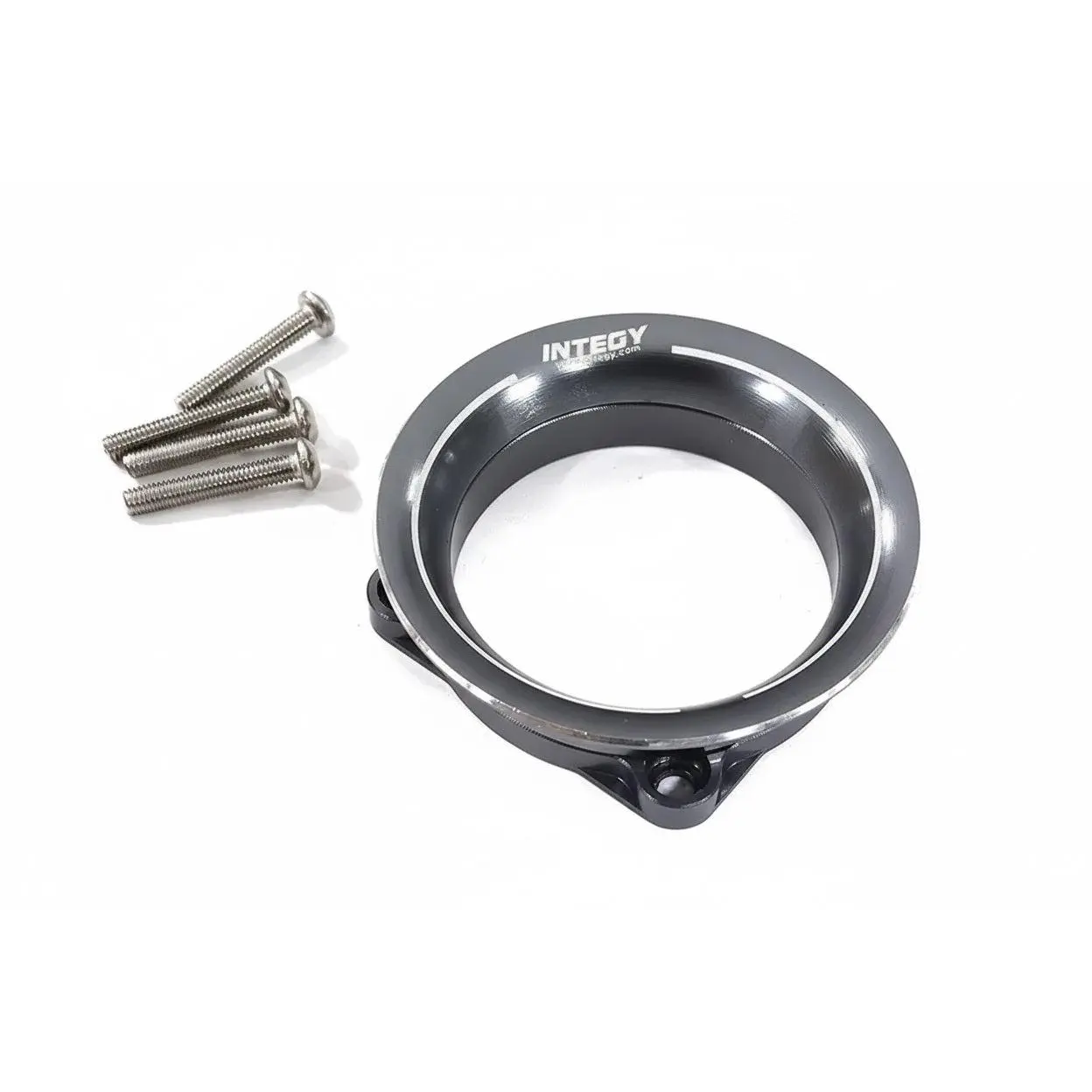 Aluminum Cold Air Intake Ram Funnel for 40x40mm Size Cooling Fan - Gun