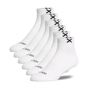 Basix Quarter Socks – 6-Pack