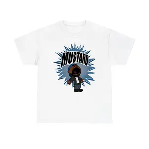 Kendrick Mustard Graphic Tee, Kendrick And Drake T-Shirt, Rap Tee, Hip Hop Style Shirt