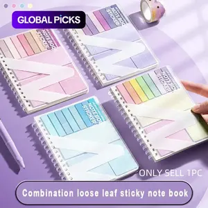 60-Piece Office Supplies Set, Convenient Sticky Notes, Bullet Journal, School & Office Notebook, Essential Stationery Items, Student Essentials #GLOBAL PICKS