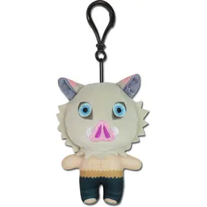 Demon Slayer - Inosuke Mini Plush w/ Snap Hook 4.5" H