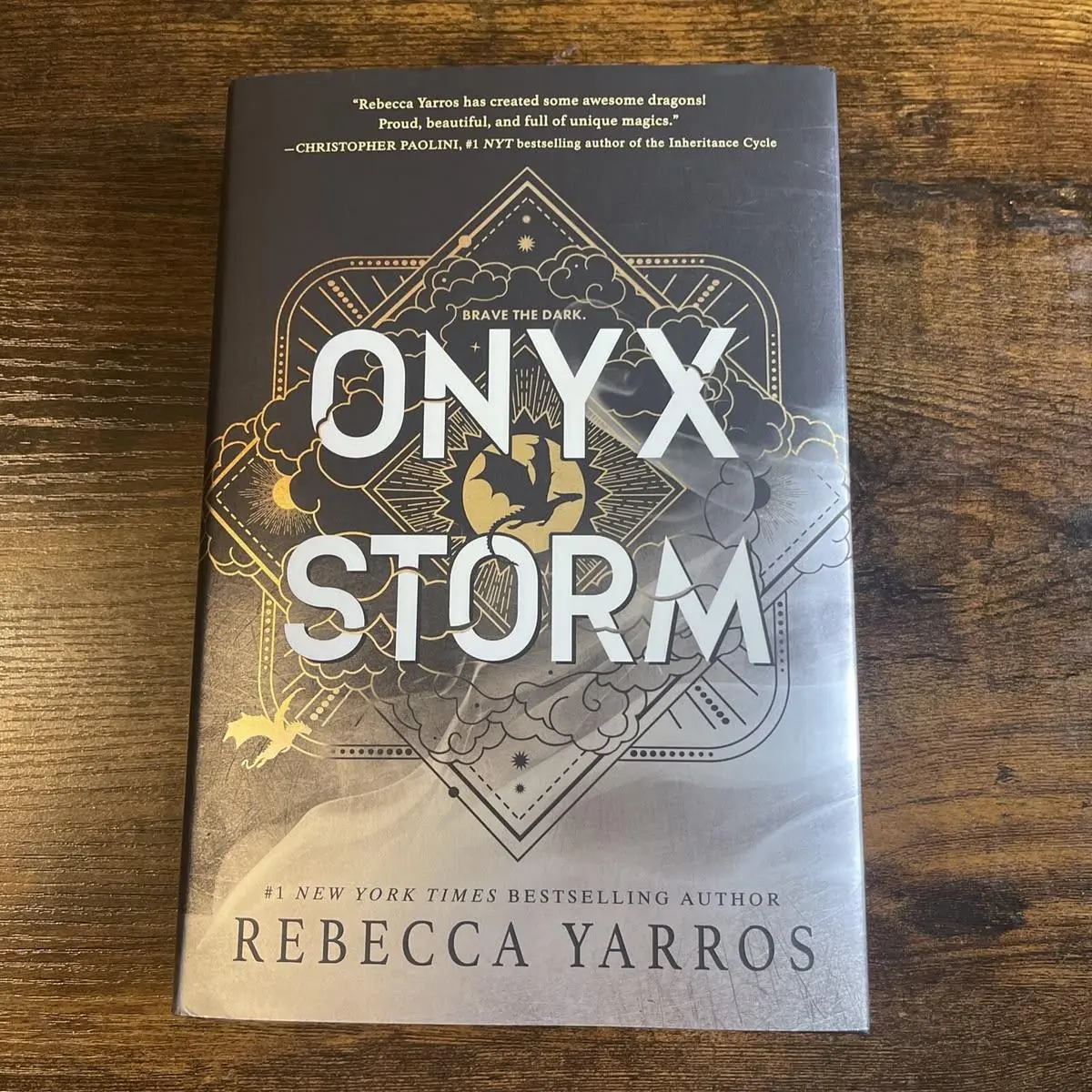 ONYX STORM - Fourth Wing Series Book 3 - Spicy Romantasy Dragon Riders Fantasy Romance - Paperback Book