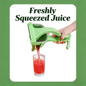 Manual Fruit Juicer, Portable Citrus Lemon Squeezer, Hand Press Juicer, Non-Electric Mini Juicer for Fruits & Vegetables
