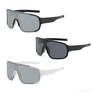 3 pairs of men's sports windproof sunglasses, Fashion leisure sports decorative glasses suitable for outdoor activities such as skiing, cycling, fishing, etc.