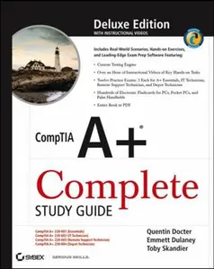 USED-CompTIA A+ Complete Study Guide, Deluxe Edition by Quentin Docter (Hardcover)