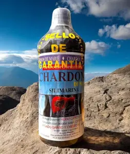 New - Chardon de Marie - Juice Tonic- Jugo De Silimarina (Milk Thistle) - de 1 Liter (33.3Fl Oz) Jugo de maguey