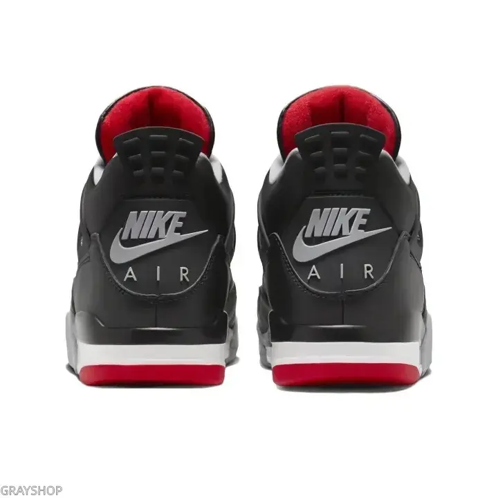 Solid Black Unisex Preppy Athletic Trainers With Red Inner Lining & Grey Midsole Accents, Retro Mid Top Sneakers Packaged With Original Box, Ideal For Sports Campus Lifestyle & Youth Casual Looks