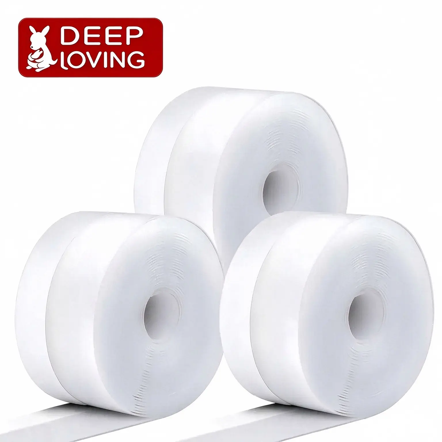 【Follow main image video to install】-16.4Ft Stick-On Weather Stripping - 1.38in Width Flexible Draught Excluders & Seals, Draft Sealing Adhesive Insulation Tape for Windows, Apartments
