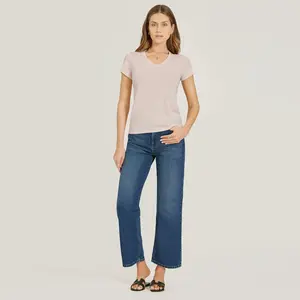 Mott & Bow - High Rise Cropped Straight Leg Gilmore - ttk