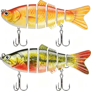 Magic Shake Fishing Lures Ultra Realistic Underwater Action Strong Sharp Hooks High Attraction Hard Bait For Predator Fish
