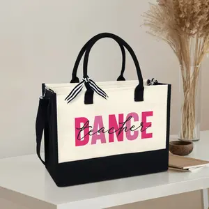 Dance Teacher Tote Bag - Dance Team Gifts, Dance Instructor Gift, Gift for Dance Teacher MLN4060NTH