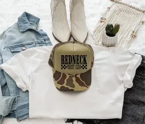 Redneck Yacht Club Camo and Olive Unisex Foam Trucker Hat