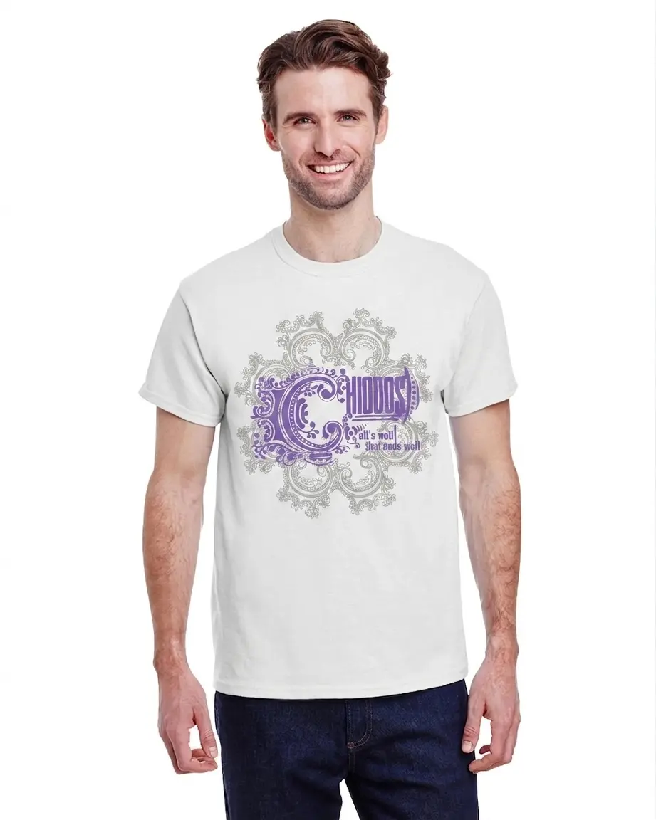 Chiodos Band All's Well That Ends Well White T-Shirt for Women Crewneck 100% Cotton Medium Weight Top Streetwear Tee
