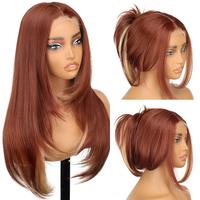 Ombre Orange with blonde