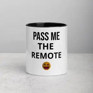 "Pass Me the Remote" Cereamic Mug