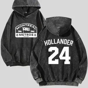 Heated Rivalry Romance Graphic Washed Hoodie, Sports Love Y2K Oversized Streetwear