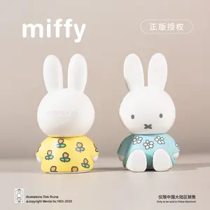 Miffy Original Phone Stand Stretching Bracket Series Kawaii Desktop Decoration Anime Peripheral Figure Doll Toy Gift