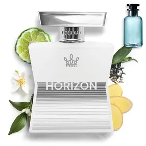 Eternal Horizon - Inspired by Iconic Ginger Black Tea Perfume - 3.4 oz (100ml) - EDP - Long-lasting - Clean Ingredients - Unisex Perfume for Men & Women - 2000 sprays per bottle