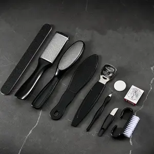 10-Piece Home Foot Care Kit, Callus Removal Set, Softening Feet Tool, Easy-To-Use Pedicure Tools for Men Women All Ages, Foot Callus Remover, Foot Care Product