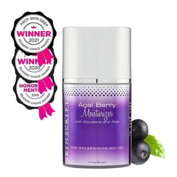 Acai Berry Antioxidant Moisturizer - Skin Script Skin Care Acai Berry Antioxidant Moisturizer - Skin Script Skin Care