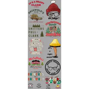 Christmas Classics DTF Transfers Gang Sheet 22” wide x 60” long DTF Gang Sheet Direct To Film