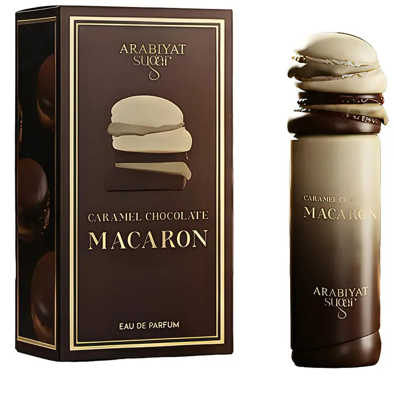 Arabiyat Sugar Caramel Eau de Parfum (3.4oz) - Unisex Caramel Perfumes, Long-Lasting Gourmand Scent with Vanilla Floral Honey, Amber Musk Base, Coumarin Notes, Non-Toxic, Daily Wear Liquid Fragrance Bottle