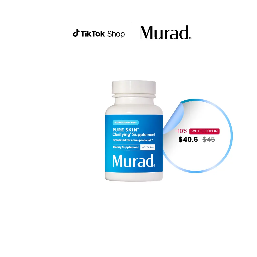 Natural Skin Clarifying Vitamin Tablet, Health & Beauty Supplement for Self-Care Support