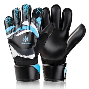 Goalkeeper Goalie Soccer Gloves Kids Youth Adults Goal Keeper Field Player Glove Boys Girls Anti-Slip Latex Palm Soft Pu Hand Back