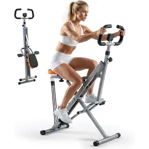 Squat Machine for Women at Home – Foldable Glute Workout Equipment, 330 LBS Weight Capacity, Adjustable Resistance Full Body Workout Machine, Compact for Small Spaces