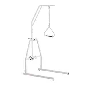 VEVOR Trapeze Bar for Bed Mobility, Bed Trapeze with Clamps and Floor Stand, 250LBS Weight Capacity Bed Pull Up Assist for Elderly, Patients Disabled, Suitable for Home Care, Hospital, Nursing Home