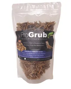 Premium Dried Black Soldier Fly Larvae for Reptiles and Aquatics
