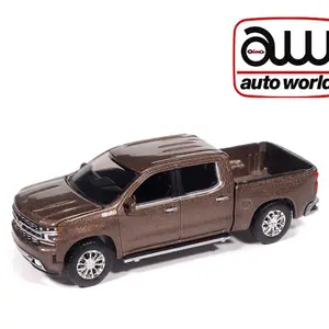 Auto World 1:64 2026 Premium Release 1A – 2019 Chevrolet Silverado High Country -Oakwood Metallic