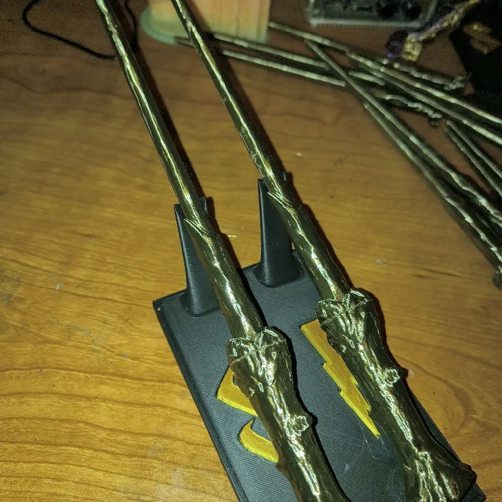 harry potter wand salt and pepper shakers.
