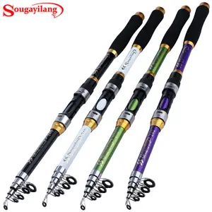 6 - 10.9FT Telescopic Fishing Rod - Portable Travel Rod for Saltwater and Freshwater Fishing Ideal for Outdoor Fishing Adventures