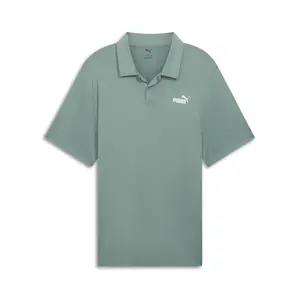 PUMA Mens Essentials All In Short Sleeve Shirt & Tall Casual Casual - Green