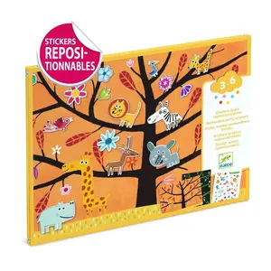 Djeco Off-Ground Tag Repositionable Stickers