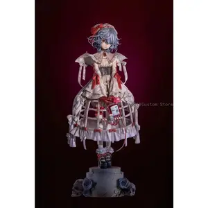 Anime Remilia Scarlet PVC Ornament Cartoon Figurine Action Figure Toy Home Mascot Birthday Gift 25cm