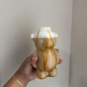 Teddy bear glass