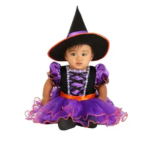 Infant Purple Ribbon Witch Costume