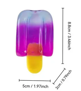 Cute Popsicle-Shaped Squish Toy 2026 Soft Squeeze Fun for Kids and Adults