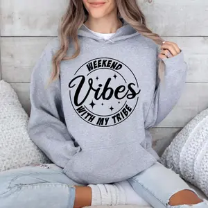 Weekend Vibes With My Tribe, Girls Trip hoodie, Girls Vacation hoodie , Girls Weekend Trip, Vacationhoodie  Vacay Mode hoodie, Family Vacay Mode